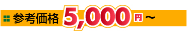 参考価格5,000円~